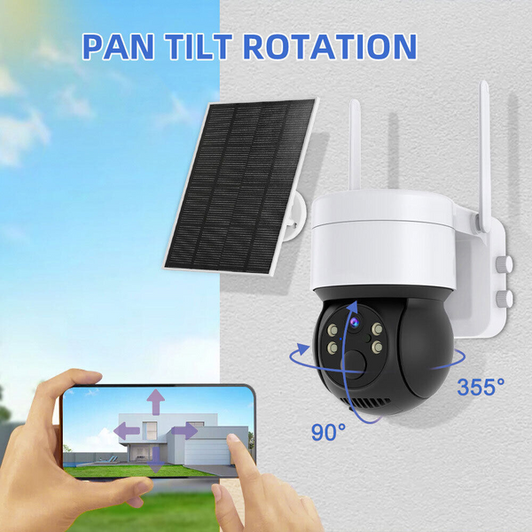 Solar Wireless Security Camera